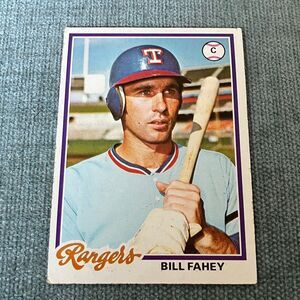 1978 Topps Texas Rangers Baseball Card Trading Card